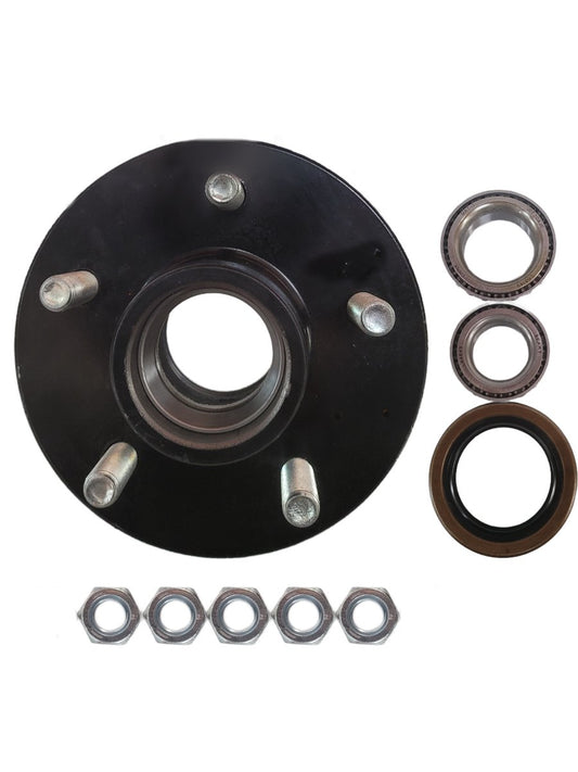 5 on 5 3500lb Trailer Idler Hub Assembly, Pre Greased with Bearing 3500lb - Drag Star Trailers